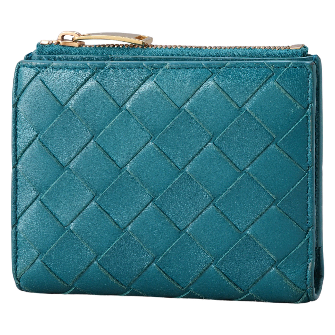 BOTTEGA VENETA(USED)보테가베네타 인트레치아토 반지갑